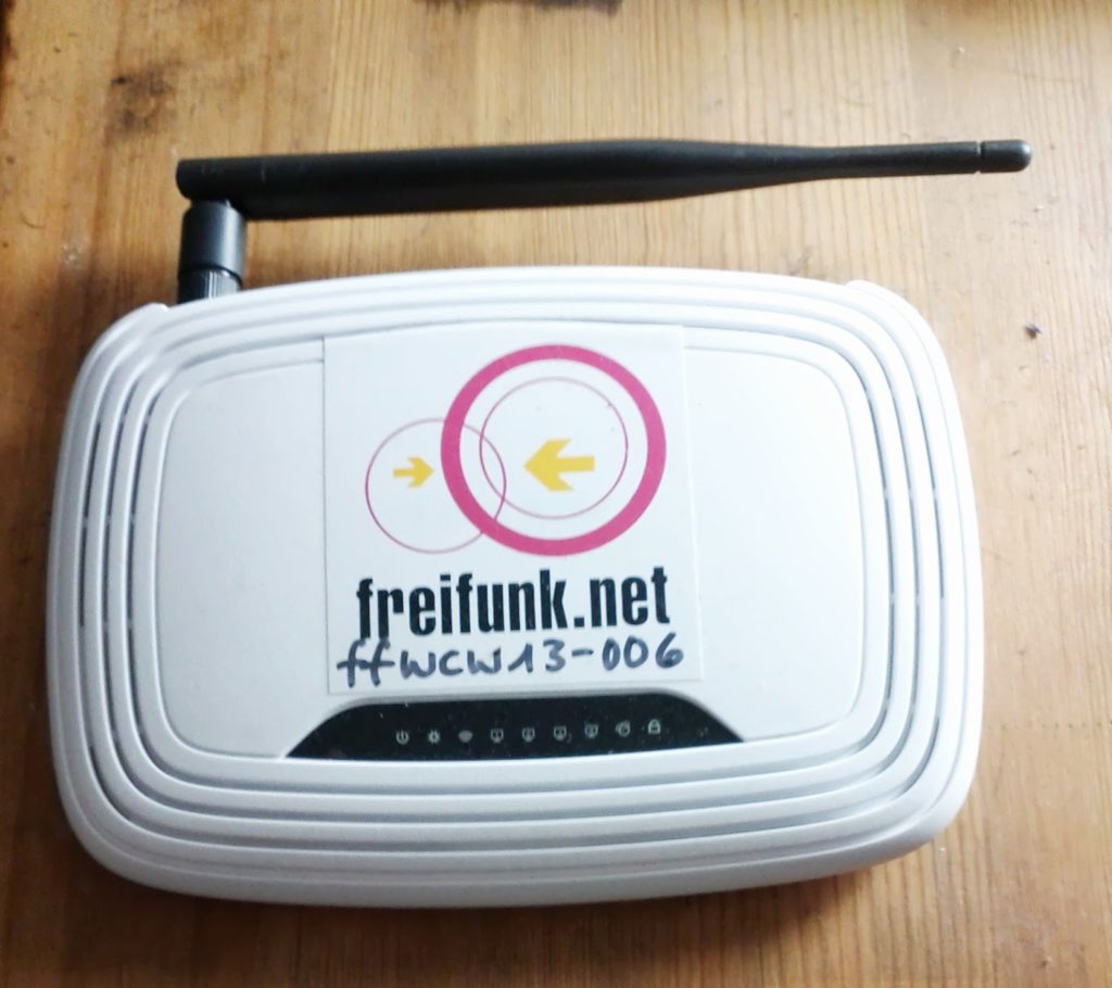 Ein Freifunk-Router (CC-BY / Jens Ohlig)