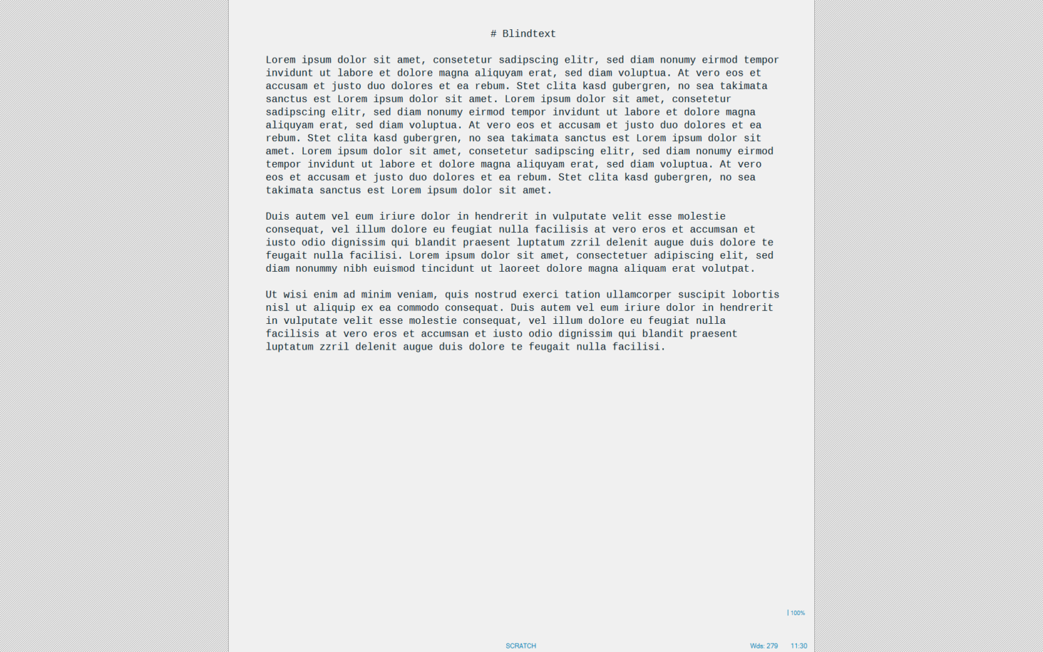 markdown focuswriter